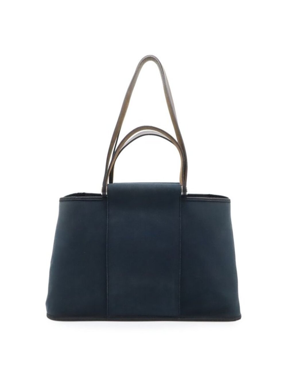 Hermes Kaback Elan PM Tote 2-Way Shoulder Bag Toile Officier Leather